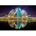 thumbnail image 2 of Chadha, Jiti 24x18 White Modern Wood Framed Museum Art Print Titled - The Lotus Temple, 2 of 4