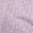 thumbnail image 1 of oneOone Rayon Light Pink Fabric Abstract Circle Sewing Material Print Fabric By The Yard 56 Inch Wide, 1 of 4