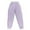 Purple, variant on Teens Little Girls' Sweatpants Soft Athletic Performance Joggers Drawstring Lone Pants, Size 4-16 Years