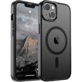thumbnail image 1 of Magnetic for iPhone 15plus Case (Compatible with MagSafe) ( Military Grade Drop Protection) Slim Translucent Matte Shockproof with Anti-Fingerprint Ph, 1 of 5