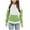 Mint Green2, variant on SHTXOZHI Kids Color Block Hoodies Long Sleeve Sweatshirts Pullover Tops for Boys Girls 4-14 Years