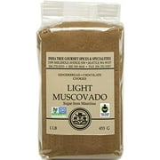 India Tree Light Muscovado Sugar, 1 LB (Pack of 4)
