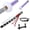 Doctor Law Purple, variant on Elervino 31 inches Wooden Sword Set, Shusui Wado Ichimonji Kitetsu