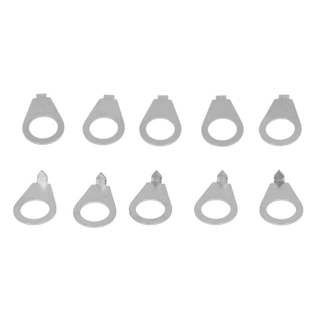 10PCS Guitar Knobs Pointer Indicator Plate Iron Guitar Potentiometer Indicator Spacer ForElectric Guitar