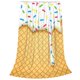 thumbnail image 2 of Balery White Ice Cream Manta de Felpa Suave y Acogedora – Cobija de Franela Aterciopelada para Cama, Lavable y Cálida para Sofá, Mascotas, Transpirable-50"x40", 2 of 7