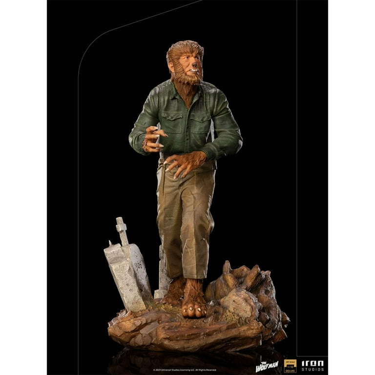 Universal Monsters Wolfman DLX Art 1:10 Scale Statue - Walmart.com