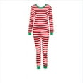 thumbnail image 1 of Ensemble Parent-Enfant Rayé Nouveau Pyjama Parent-Enfant Imprimé de Noël(2 Couleurs), 1 of 2