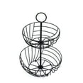 thumbnail image 1 of Fruit Basket, 2 Tier Fruit Bowl, Metal Vegetable Basket, Wire Organizer, 1 of 1