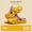 Yellow, variant on Durable And Breathable Thick-Soled Sandals for Men, Perfect for Driving And Outdoor Summer Activities at The Beach, Featuring Non-Slip EVA Material