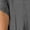 A327-Gray, variant on Womens Midi Dresses Cotton Linen Short Sleeve Wrap V Neck Button Front Loose Summer Casual Dress with Pockets