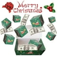 thumbnail image 6 of Viflosae Christmas Decor Storage Christmas Tree Decorations 8PCS Surprise Box Gift Box Creating Surprising Gift Red Envelope Bouncing Romantic Gift Box, 6 of 9