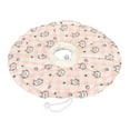 thumbnail image 2 of Cat Cone Collar, Adjustable Drawstring Breathable And Protective Cat Elizabethan Collar For Cat Kitten Prevent From Licking Wounds, 2 of 8