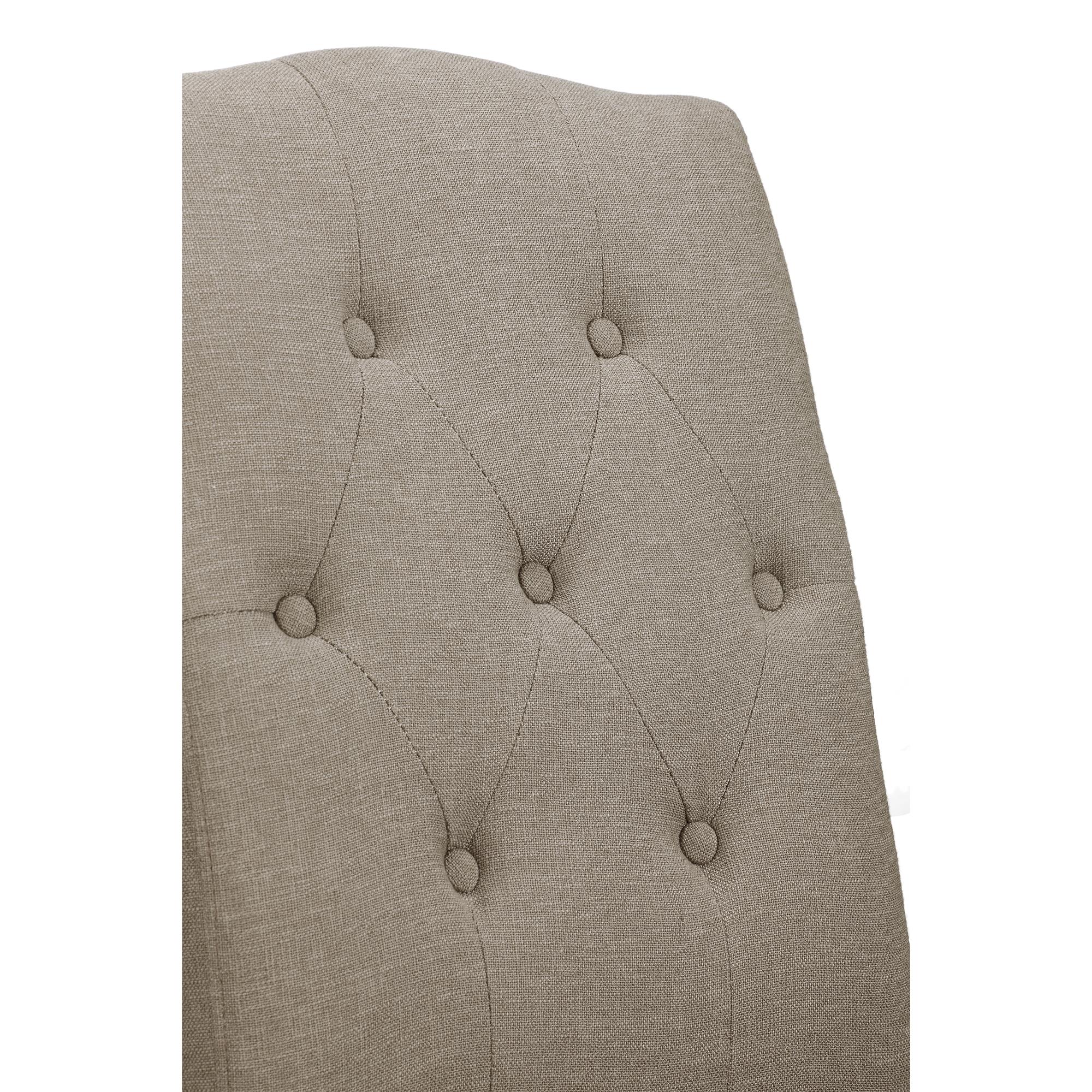 Better Homes and Gardens Parsons Upholstered Tufted Dining Chair,Taupe - image 5 of 9
