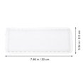thumbnail image 2 of Minkissy 20Pcs Polyester Hollow-Out Bookmarks White Cross Stitch Fabric DIY Set for Craft Enthusiasts, 2 of 8