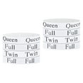 thumbnail image 2 of DOLITY 8Pcs Bed Sheet Organizer Bands Sheet Set Organizer Linen Labels King Twin Full, 2 of 8