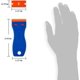 thumbnail image 2 of 2Pcs Mini Plastic Razor Blade Scraper Adhesive Multipurpose Remover with 100PCS Refillable Double Edge Sticker Scraper for Removing Glue, Sticker, Decals, Tint from Car Window and Glass, 2 of 5