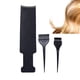 thumbnail image 2 of peines largos para teñir el cabello, con cepillos para teñir el cabello, herramienta de peluquería DIY (negro), 2 of 7