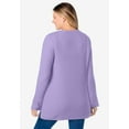 thumbnail image 2 of Woman Within Plus Size Ultra Soft Waffle Thermal Sweatshirt, 2 of 5