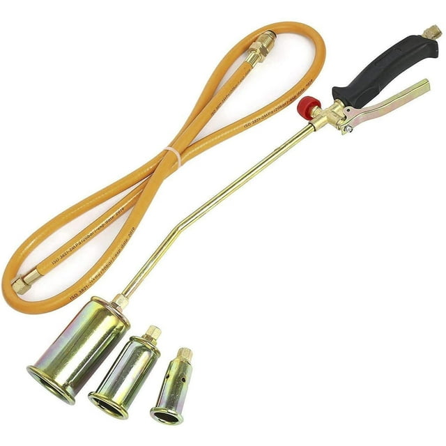 Portable Propane Weed Torch Burner Fire Starter Ice Melter Melting w/Nozzle