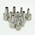 thumbnail image 1 of 6mm 10mm 12mm Hose Barb Tail 1/4" 1/2"Inch BSP Female Thread Connector Joint Pipe Fitting,SS304 Stainless Steel Coupler Adapter ,Easy to Install, 1 of 2