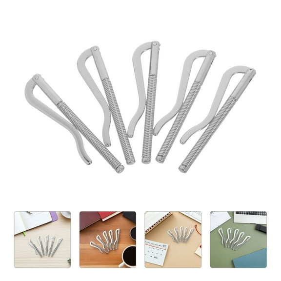 LOLIPPYY 5Pcs Money Clip Card Holder Spring Metal Wallet Insert for Bifold and Credit Card Holder