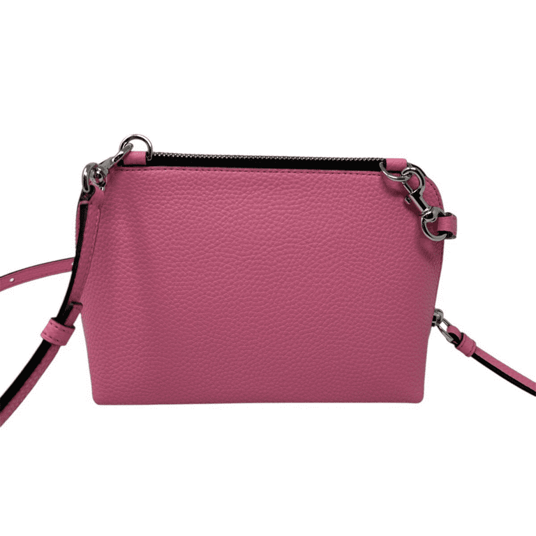 Marc Jacobs Grind Leather Crossbody Bag Pouch Petal Pink