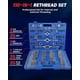 thumbnail image 2 of Juego de grifos y troqueles EILXmag 110 piezas métricas de M3 a M16 con estuche de almacenamiento, 2 of 9