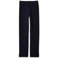 thumbnail image 2 of Hanes Girls` ComfortSoft EcoSmart Open Leg Sweatpants, M, Navy, 2 of 10