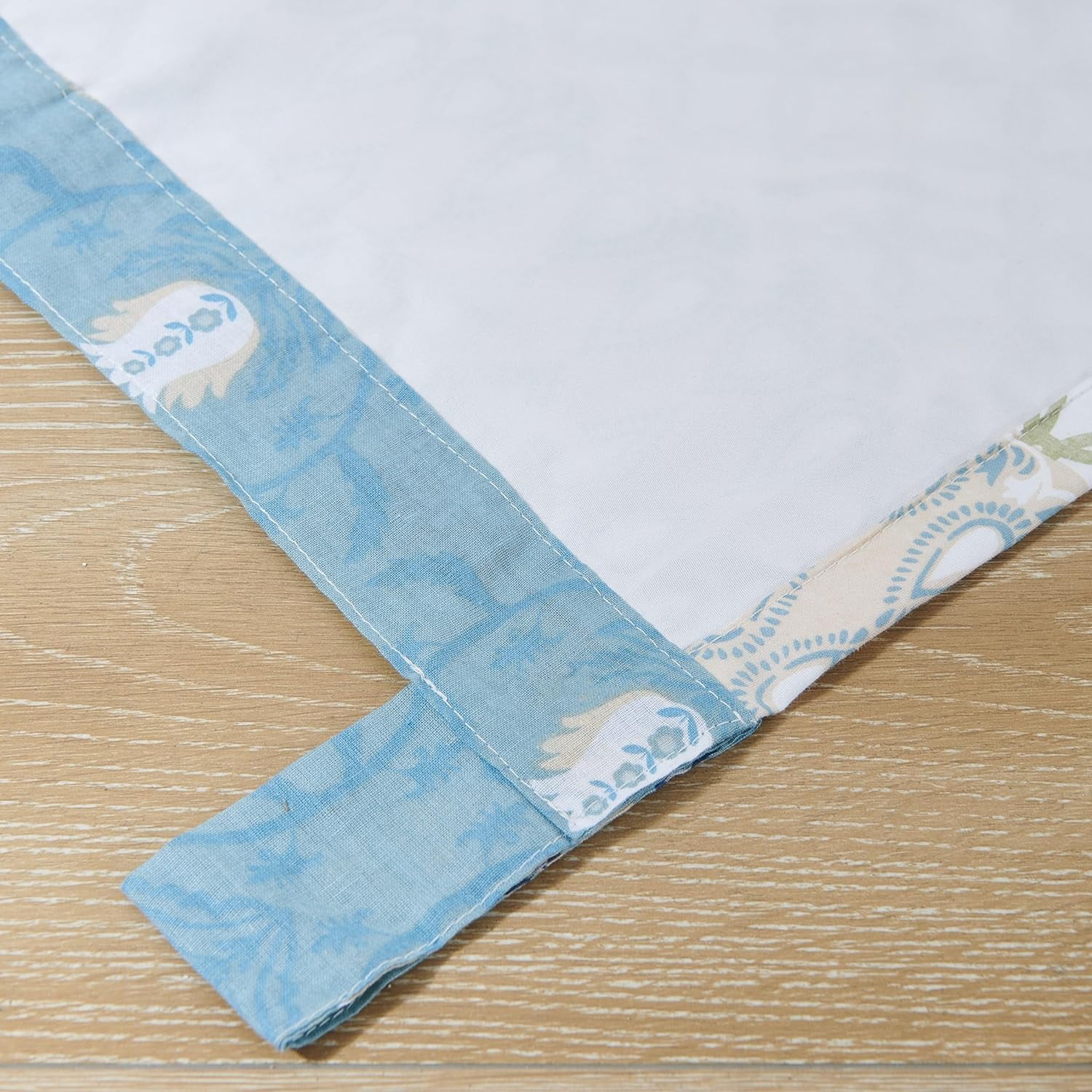 Global Trends Tori Curtain Tab Top Window Panels, Set of Two, 84" Long x 42" Wide, Blue