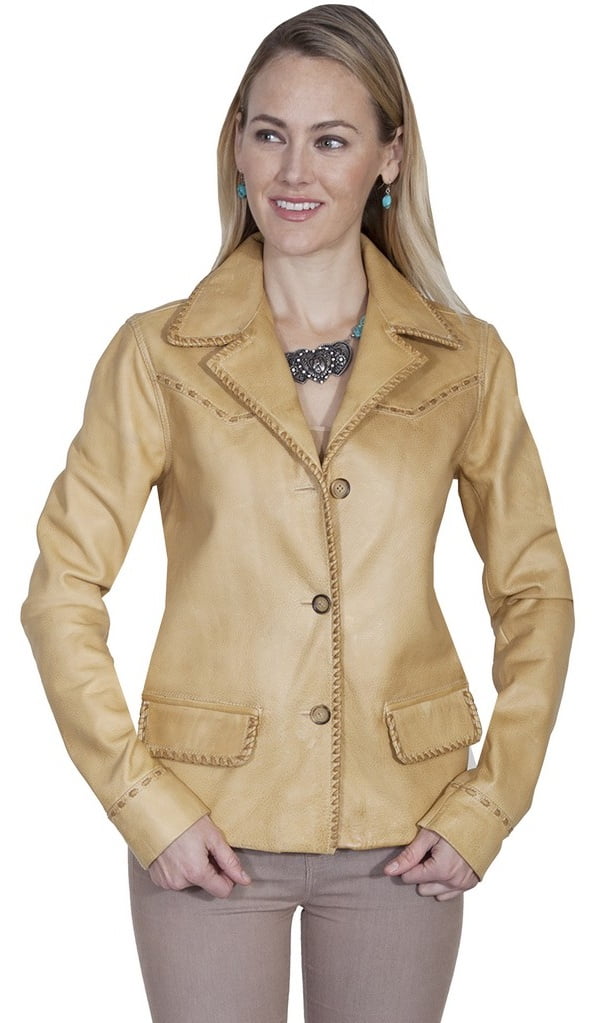 Scully Whip Stich Blazer Ranch Tan