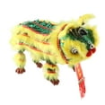 thumbnail image 2 of MERIGLARE Hand Puppet with Strings and Rod Chinese New Year Decoration Portable Chinese Marionette Lion Toy for Adults Chinese New Year Green Yellow, 2 of 8