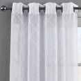 Exclusive Home Biscayne Indoor/Outdoor Curtain Panels – Set Of 2, Pool Blue, 54x96 Inch, Grommet Top