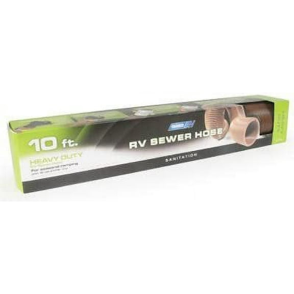 Camco Sani-Drain Sewer Hose 39621 - Heavy Duty - 10'