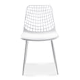 thumbnail image 3 of Poly and Bark Marais Dining Chair in White (Set of 4), 3 of 9