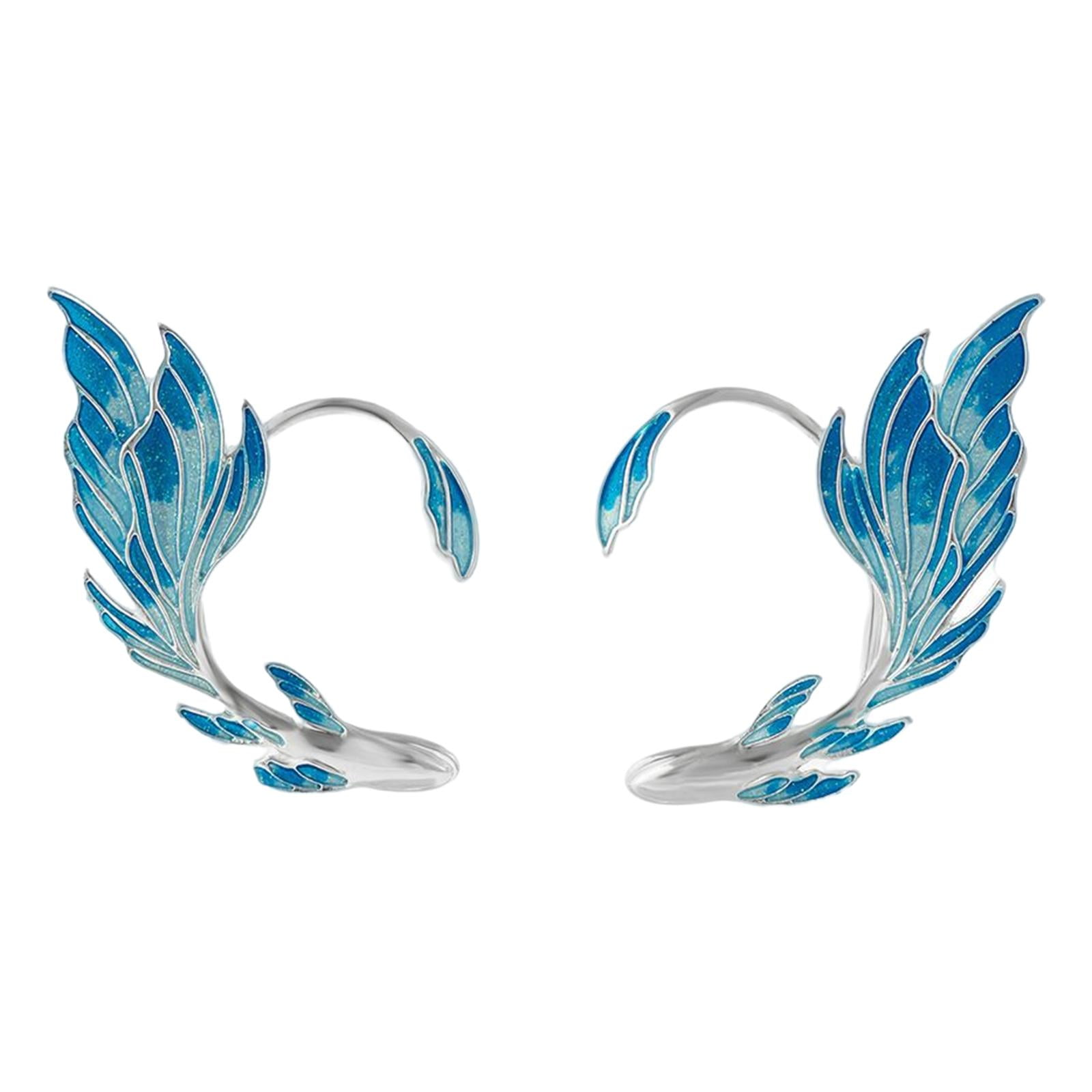 Creative Ear Wrap Clip Stud Ear Ear Climber Statement Ears Design for Daily Outings Cosplay Walmart