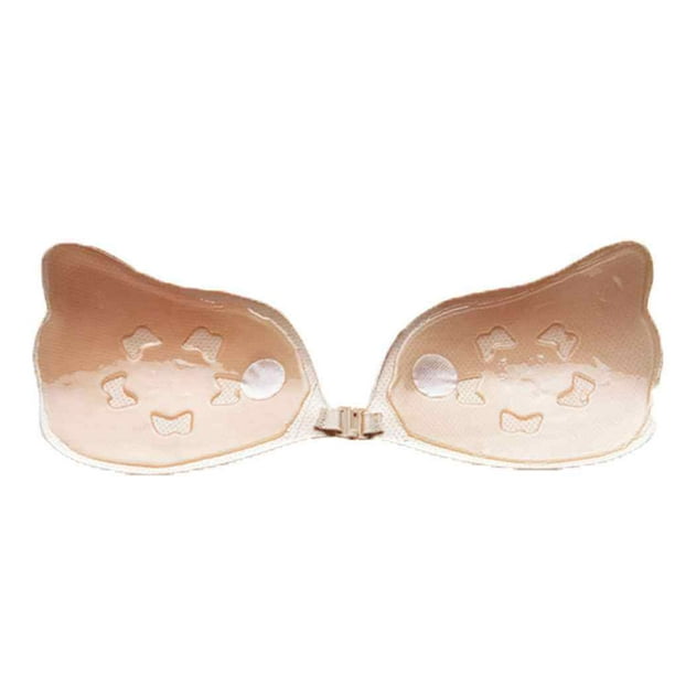 Women's Silicone Invisible Bra Strapless Self Adhesive Reusable Push-up Bras  with Drawstring (B=32B 34B 36A 38A, Nude) : : Clothing, Shoes &  Accessories