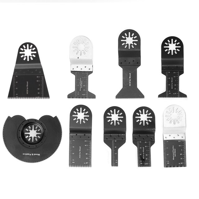 Kit De Corte De Madera, Hoja Oscilante Compacta Y Liviana Resistente Al Desgaste, Conveniente Para Plástico, Metal Blando, Madera, Uso General