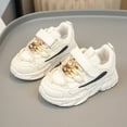 thumbnail image 2 of Karoyedx Kids Shoes Girls Kids Sneakers School Shoes Walking Running Toddler/Big/Little Kid Hook & Loop Breathable Mesh Non-Slip Lightweight White Size,8.5, 2 of 6