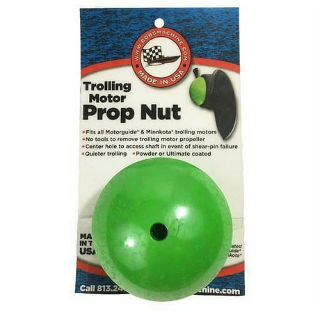 UPC: 0818377010634 | Bob s Machine 312-000005 Trolling Motor Prop Nut Green
