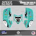 thumbnail image 2 of Kalair GFX Graphics Kit for Honda ATV TRX 400EX (2005-2007) Speed Series, 2 of 5