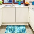 thumbnail image 2 of Homefires Rugs 1.75' x 2.75' Aurora Turquoise Green and Blue Rectangular Area Throw Rug, 2 of 2