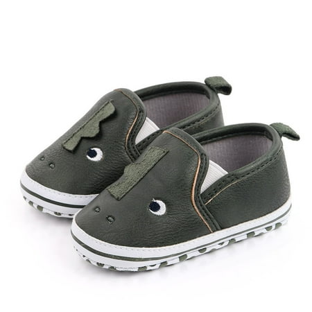 

YOHOME Newborn Baby Girls Boys Solid Cartoon First Walkers Soft Sole Shoes