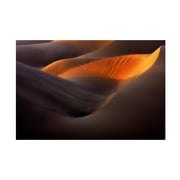 Ebrahim bakhtari bonab 'Desert Sunset' Canvas Art
