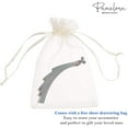 thumbnail image 7 of Parcelona French Curvy Rectangle Brown Large Banana Hair Clip, 7 of 7