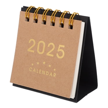 Calendrier Académique Bureau Calendrier Petit Bureau Calendrier Debout Calendrier Décoratif pour Enregistrer des Événements
