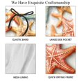 thumbnail image 4 of luoweisi Men's Beach Shorts Quick Dry Swim Trunks with Mesh Lining Starfish L, 4 of 5