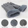 thumbnail image 2 of Womens Winter Warm Touchscreen Texting Gloves with Thermal Fleece Lined, 2 of 5