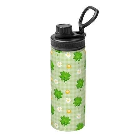 

Lukts St Patrick s Day11 Print 18oz Insulated Sports Kettle Outdoor Sport Gym Stainless Steel Water Bottles