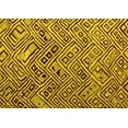 thumbnail image 1 of Ahgly Company Machine Washable Indoor Rectangle Abstract Yellow Modern Area Rugs, 5' x 7', 1 of 4