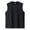 Black, variant on Men's Fashion Tank Top Round Neck Loose Fit Sleeveless Vest Casual Solid Color Korean Style Youth Athletic Wear Men's Tops T-Shirt Casual Crew Neck Loose
